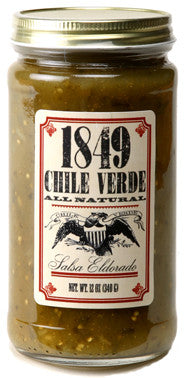 1849 Chile Verde Salsa - the best salsa I've ever had