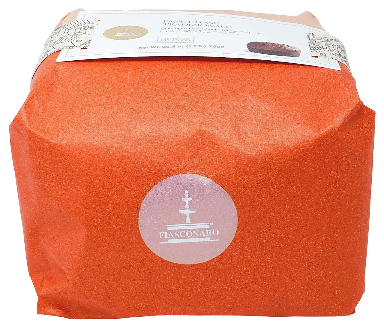 Fiasconaro Panettone Tradizionale (Red Hand Wrapped), 750g