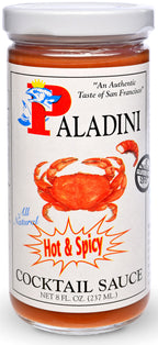 Paladini Hot & Spicy Cocktail Sauce, 8 oz.