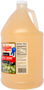 Acclaim Gourmet White Wine Vinegar, 1 Gallon