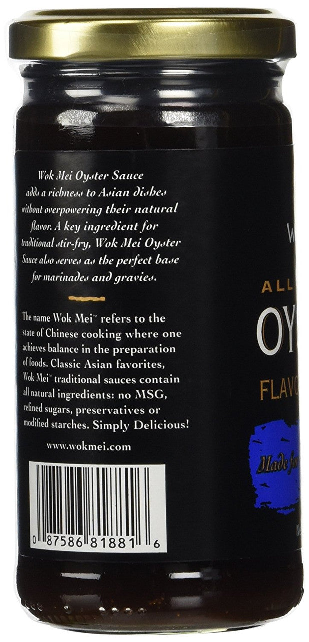Wok Mei Oyster Sauce, 8 oz.
