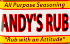 Andy's Rub, 11 oz.