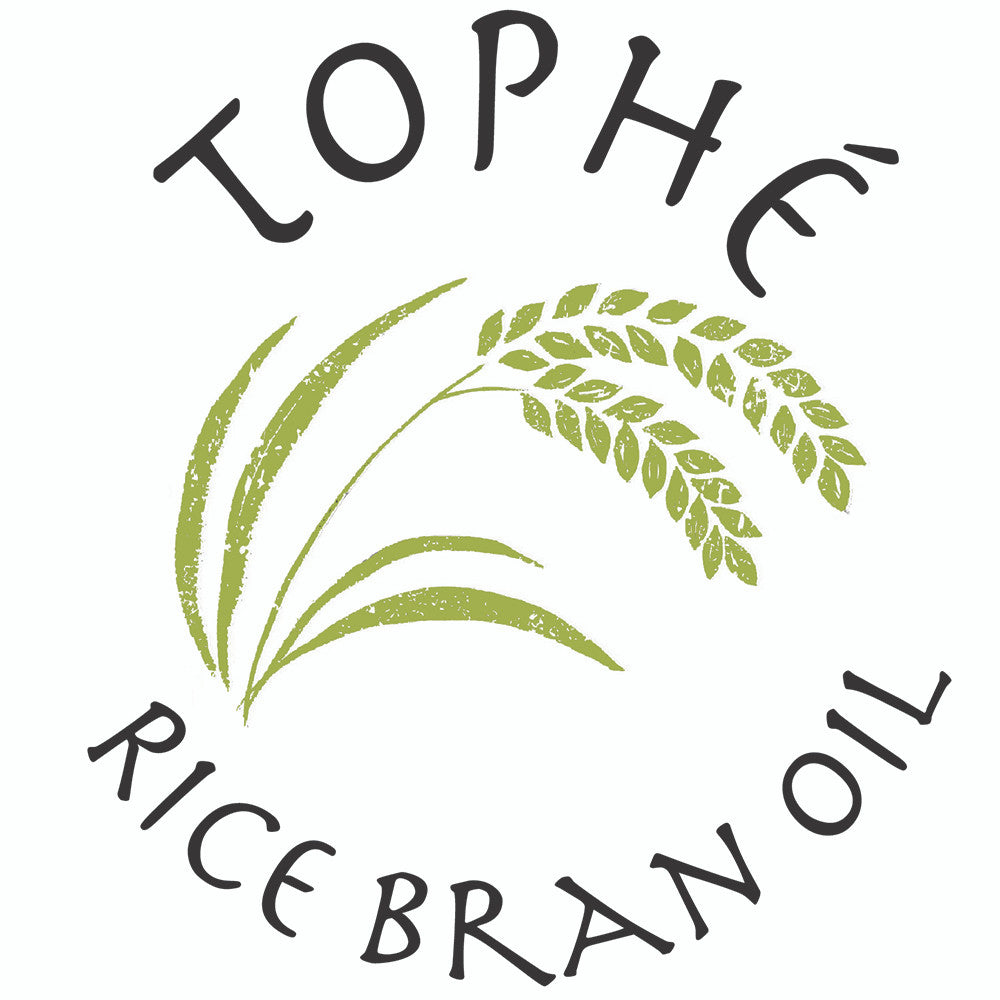 Tophe Rice Bran Oil Logo