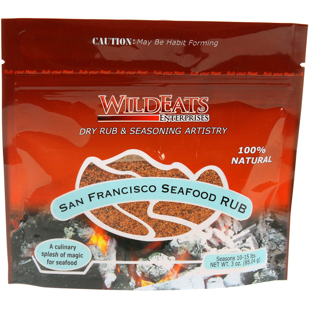 WildEats San Francisco Seafood Rub, 40 oz. Bulk Pack