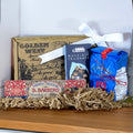 Our chocolate gift box which we call Tiny Box, Big Delights Gourmet Gift Box.