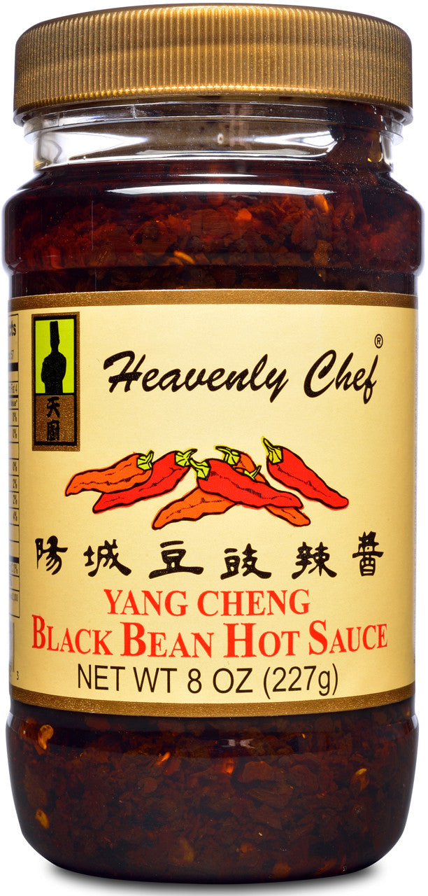 Heavenly Chef Black Bean Hot Sauce, 8 oz.