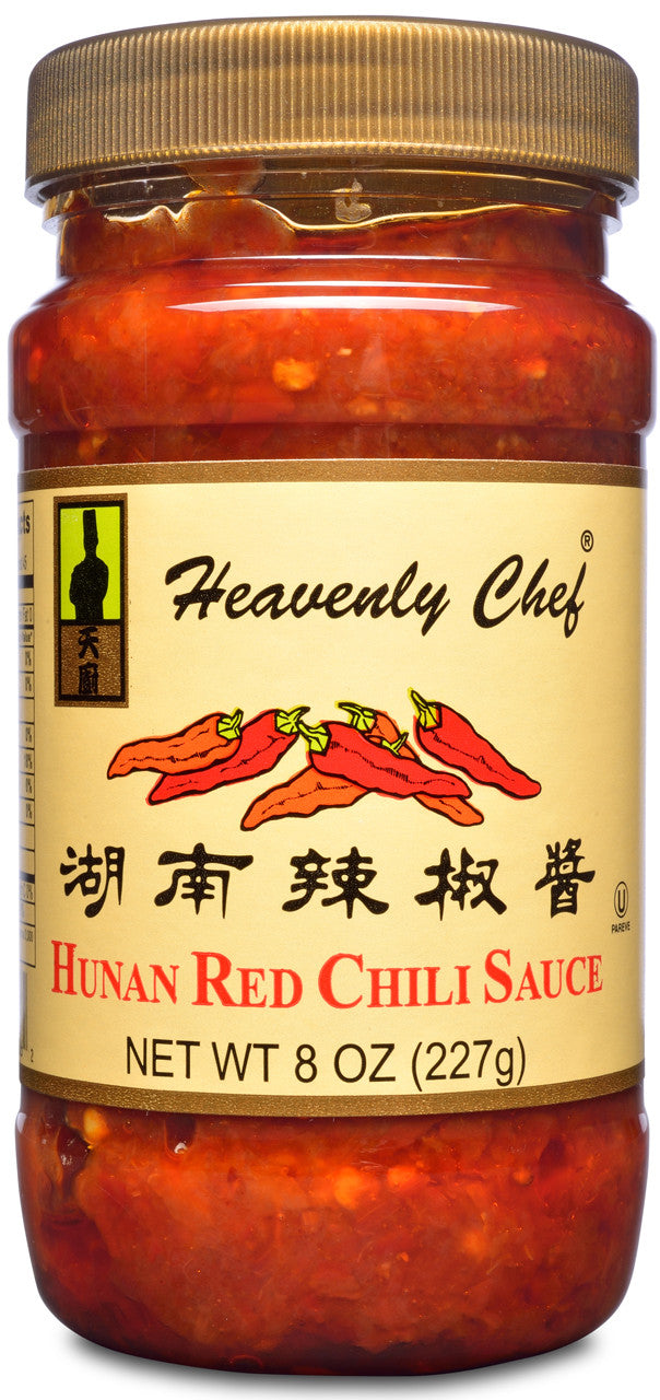Heavenly Chef Hunan Red Chili Sauce, 8 oz.