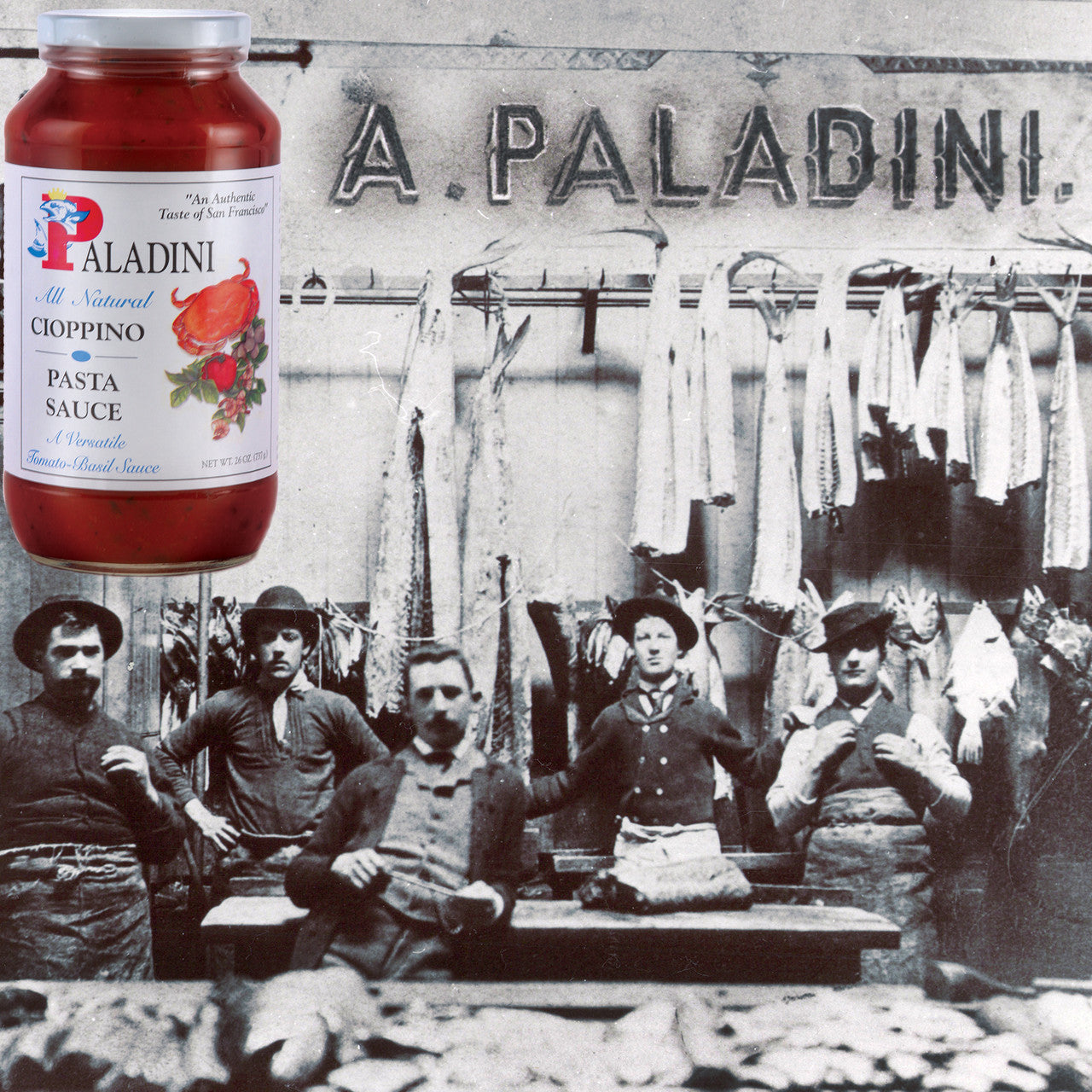 Paladini All Natural Cioppino Pasta Sauce, 26 oz