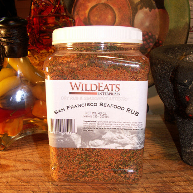 WildEats San Francisco Seafood Rub, 40 oz. Bulk Pack