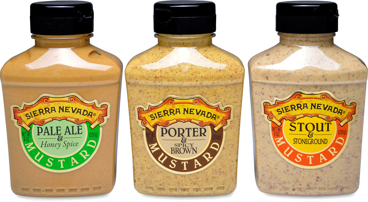 Sierra Nevada Beer Mustards, 9 oz. Squeeze Bottle