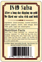 1849 Brand Natural Southern Style Salsa, 12 oz.