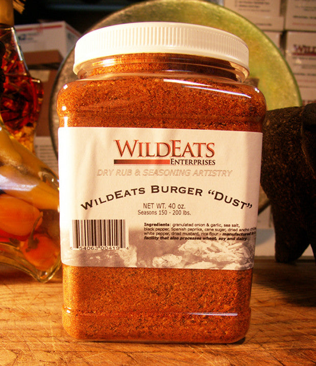Wildeats Burger Dust Seasoning Blend, 40 oz. Bulk Pack