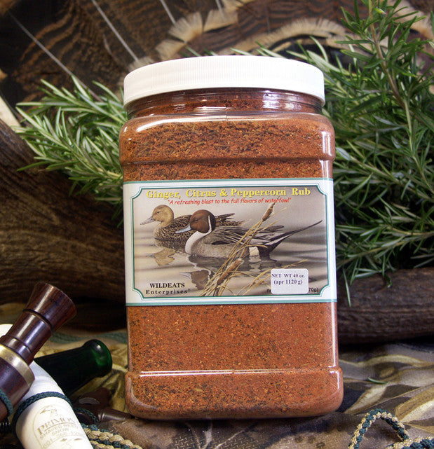 WildEasts Ginger Citrus Peppercorn Rub Bulk Pack