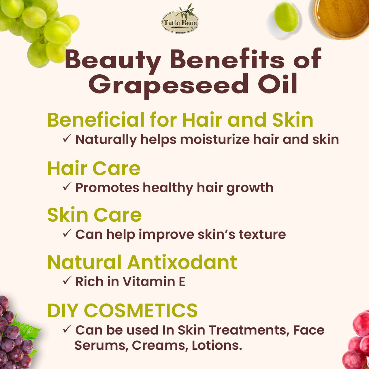 Tutto Bene Grapeseed Oil, 1 Gallon