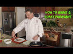 Pheasant Breast Brine and Roast with Chef John McGannon on Sporting Chef TV
