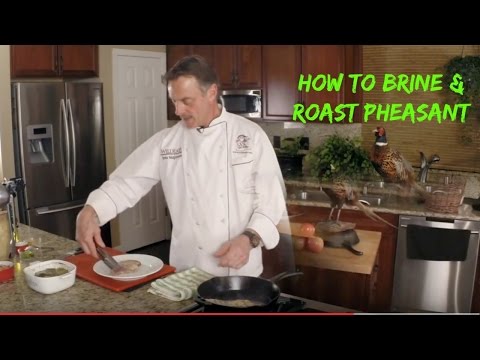 Pheasant Breast Brine and Roast with Chef John McGannon on Sporting Chef TV