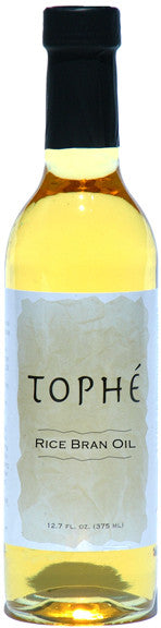 Tophé Pure Rice Bran Oil, 12.7 oz.